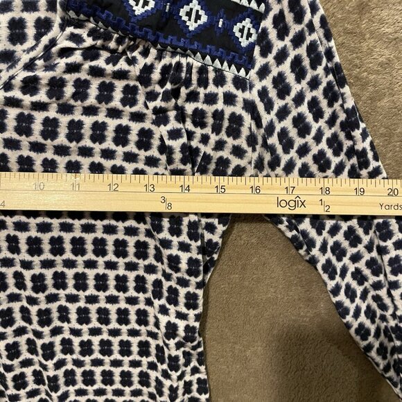 Sanctuary Top XS Womens Anabella Pullover Embroidered 3/4 Length Sleeves V-Neck - Picture 8 of 9